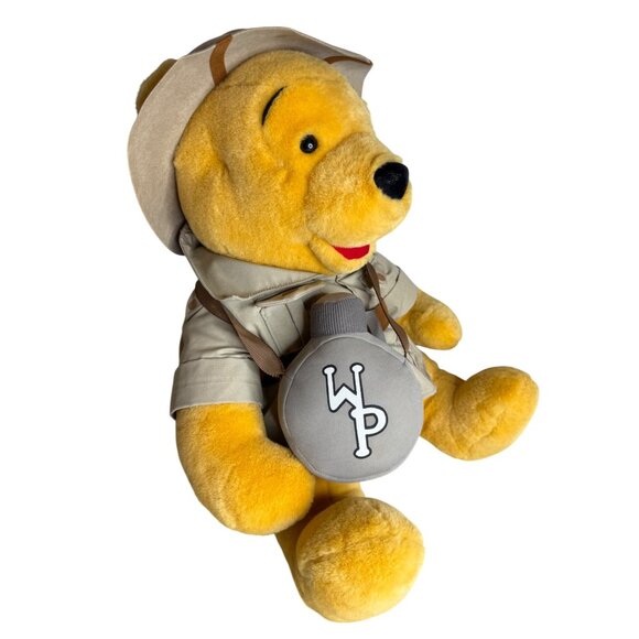 Disneys Animal Kingdom Winnie The Pooh Safari Plush 20" Tall - Picture 2 of 5